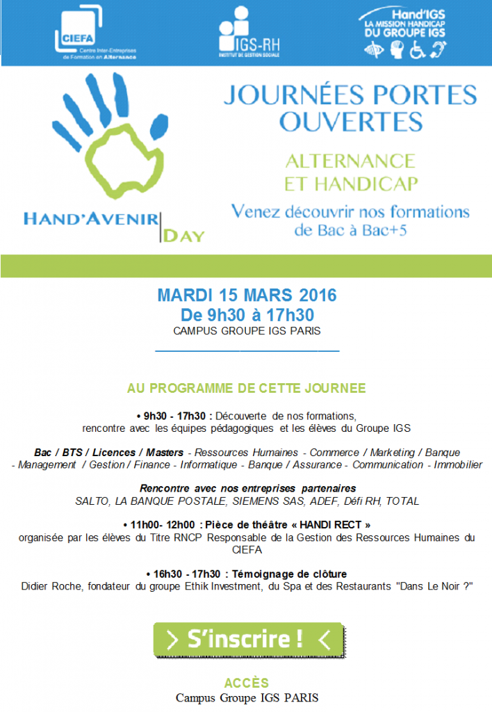 hand'avenir day